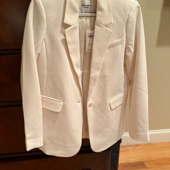 Abercrombie & Fitch Off-White Blazer - Picture 8 of 8
